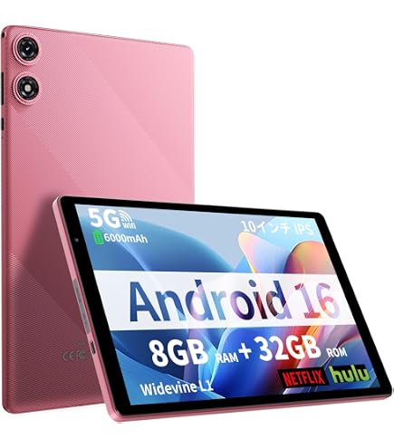 Amazon.co.jp: タブレット 10インチ Wi-Fi6モデル 32GB ROM+256GB拡張